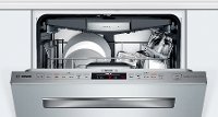SHPM78Z55N Bosch 800 Series Premium Dishwasher CrystalDry and Pocket Handle - Stainless Steel-2