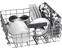 SHPM78Z55N Bosch 800 Series Premium Dishwasher CrystalDry and Pocket Handle - Stainless Steel-4
