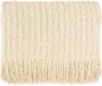 Cream Throw Blanket - Berkshire