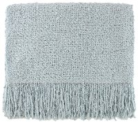 Light Gray Ice Campbell Throw Blanket
