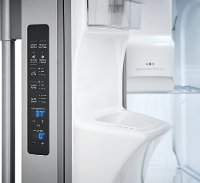 FPSC2278UF Frigidaire Professional Counter Depth Side by Side Refrigerator - 22 cu. ft., 36 Inch Stainless Steel