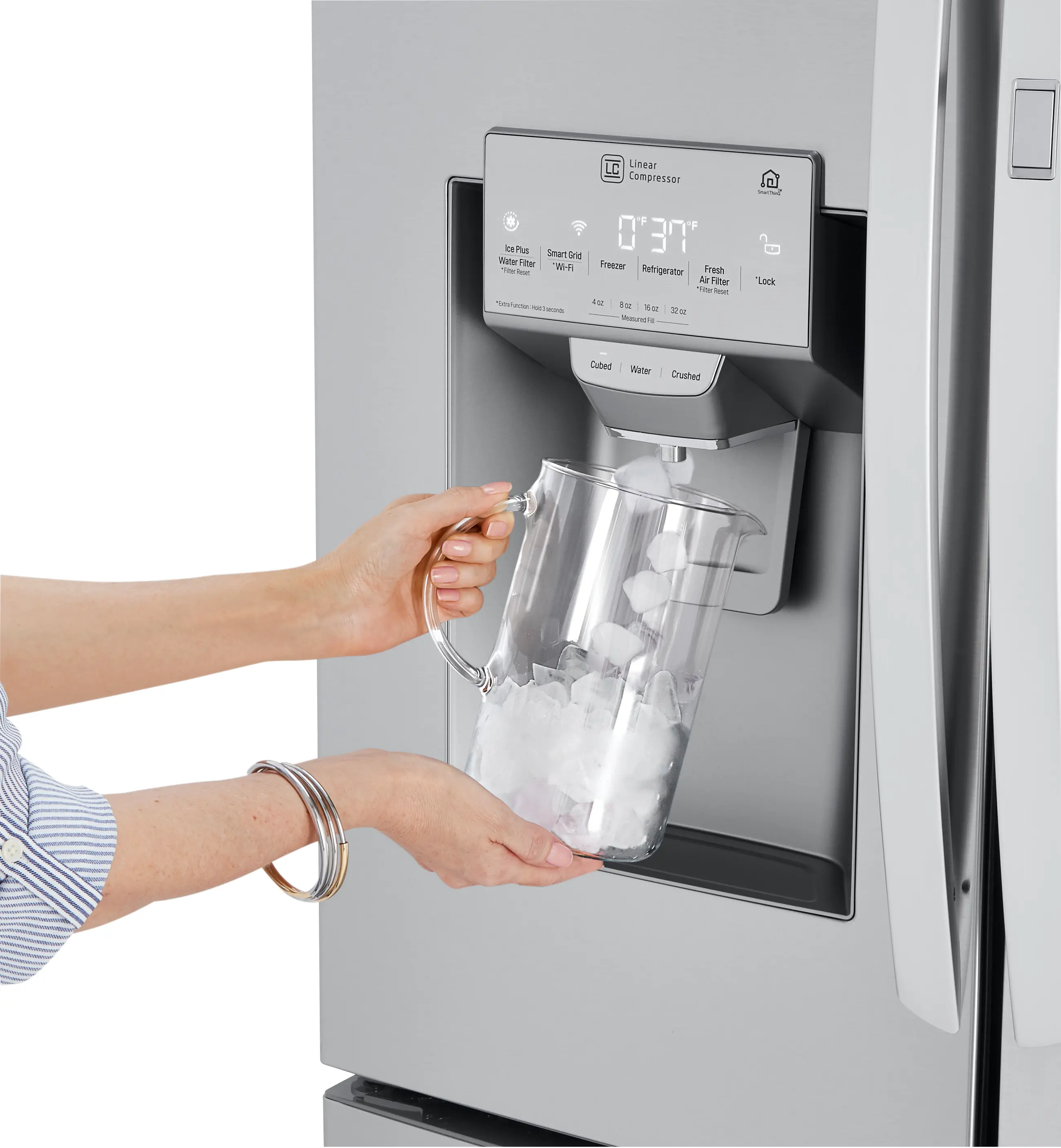 LRFVS3006S LG 29.7 cu ft French Door Refrigerator - Stainless Steel-6