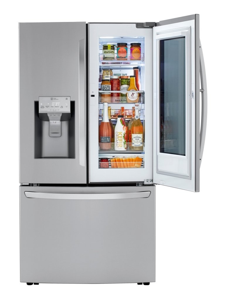 LRFVS3006S LG 29.7 cu ft French Door-in-Door Refrigerator with InstaView and Craft Ice - Stainless Steel-2
