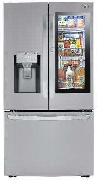 LRFVS3006S LG 29.7 cu. ft. French Door-in-Door Smart Refrigerator with InstaView and Craft Ice - Stainless Steel