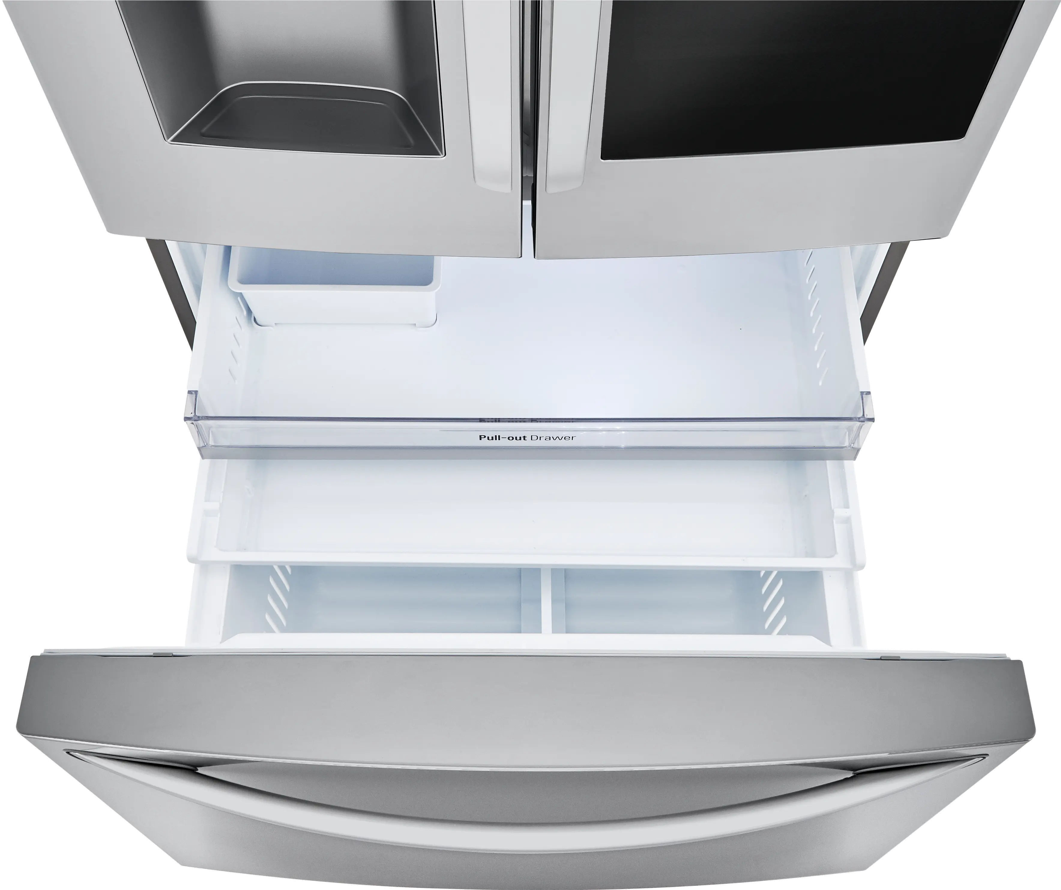 LRFVC2406S LG 23.5 cu ft French Door Refrigerator - Counter Depth Stainless Steel-8