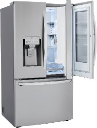 LRFVC2406S LG 23.5 cu. ft. French Door-in-Door Smart Refrigerator with InstaView and Craft Ice - Stainless Steel-2