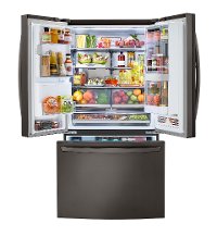 LRFVC2406D LG 23.5 cu. ft. French Door-in-Door Smart Refrigerator with InstaView and Craft Ice - Black Stainless Steel-4