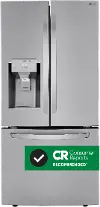 LRFXS2503S LG 24.5 cu ft French Door Refrigerator - 33 W Stainless Steel