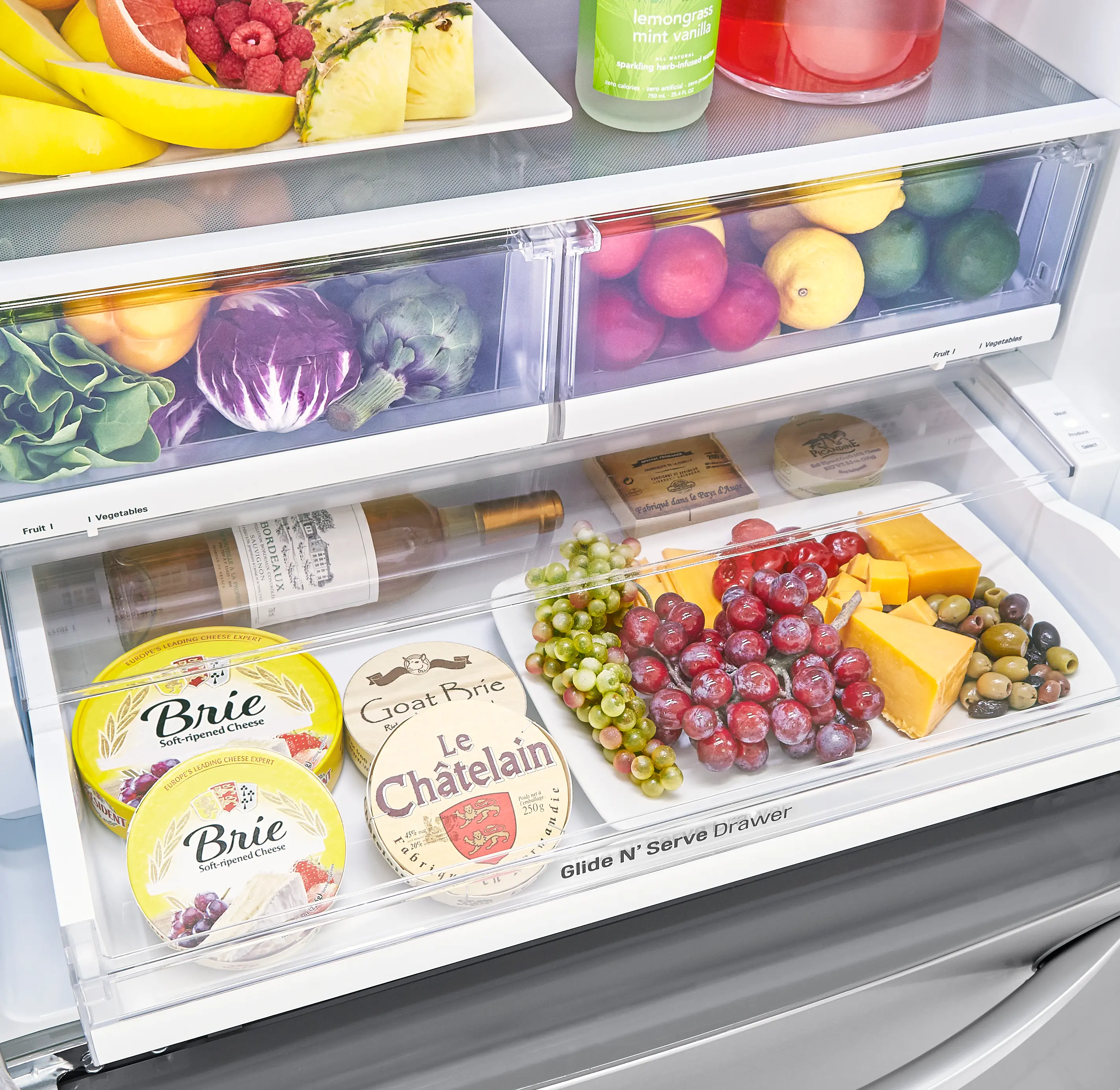 LRFXS2503S LG 24.5 cu ft French Door Refrigerator - 33 W Stainless Steel-8