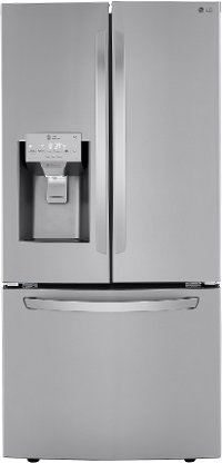 LRFXS2503S LG 24.5 cu. ft. French Door Smart Refrigerator - 33 Inch Stainless Steel-3