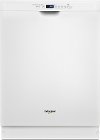 WDF590SAJW Whirlpool Dishwasher with Front Controls - White