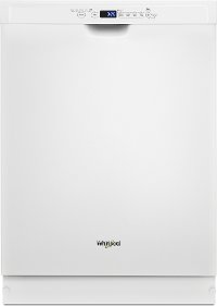 WDF590SAJW Whirlpool Dishwasher with Front Controls - White