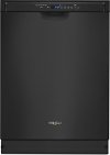 WDF590SAJB Whirlpool Built In Dishwasher with Front Controls - Black