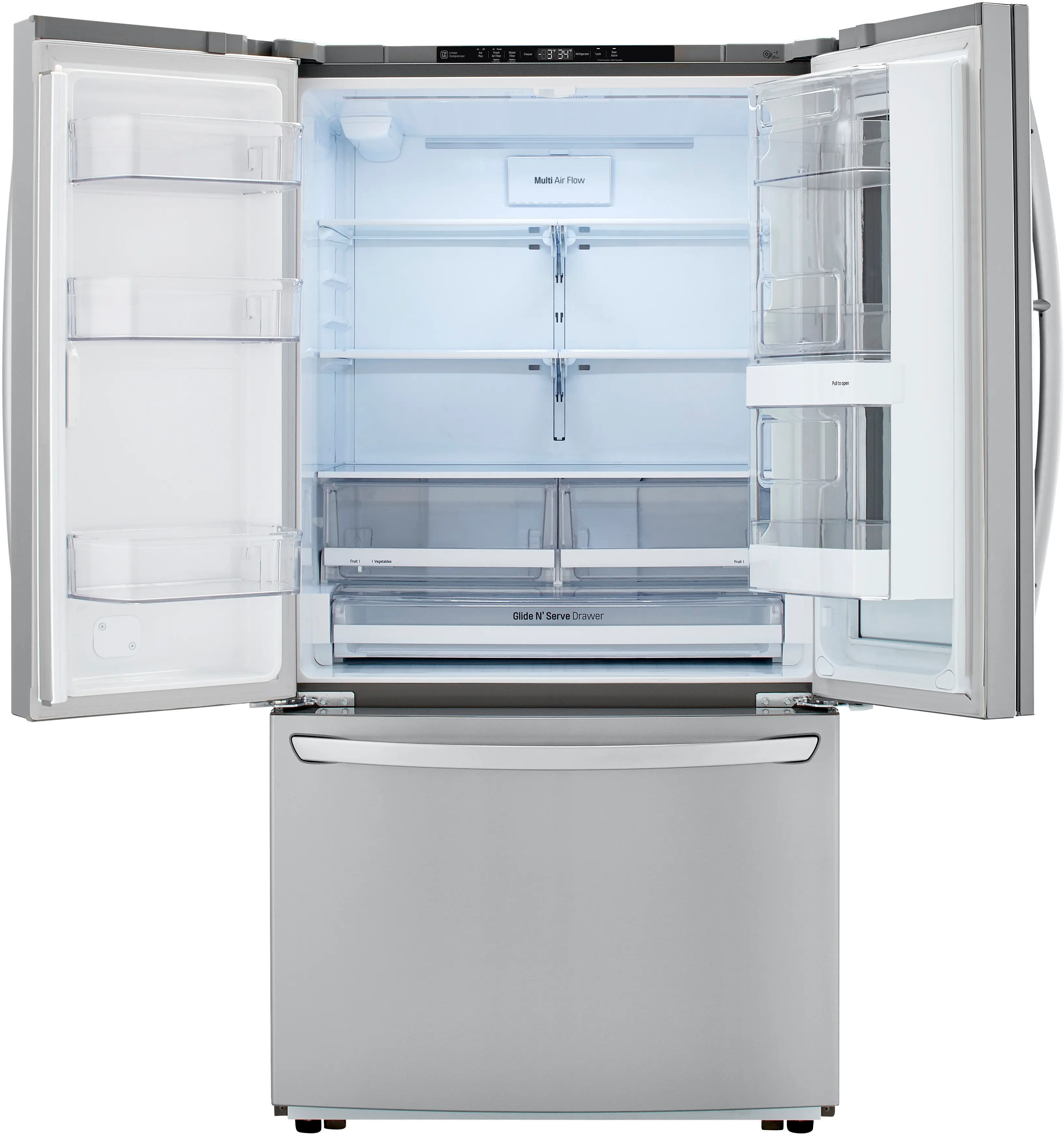 LFCS27596S LG 27 cu ft French Door Refrigerator - Stainless Steel-3