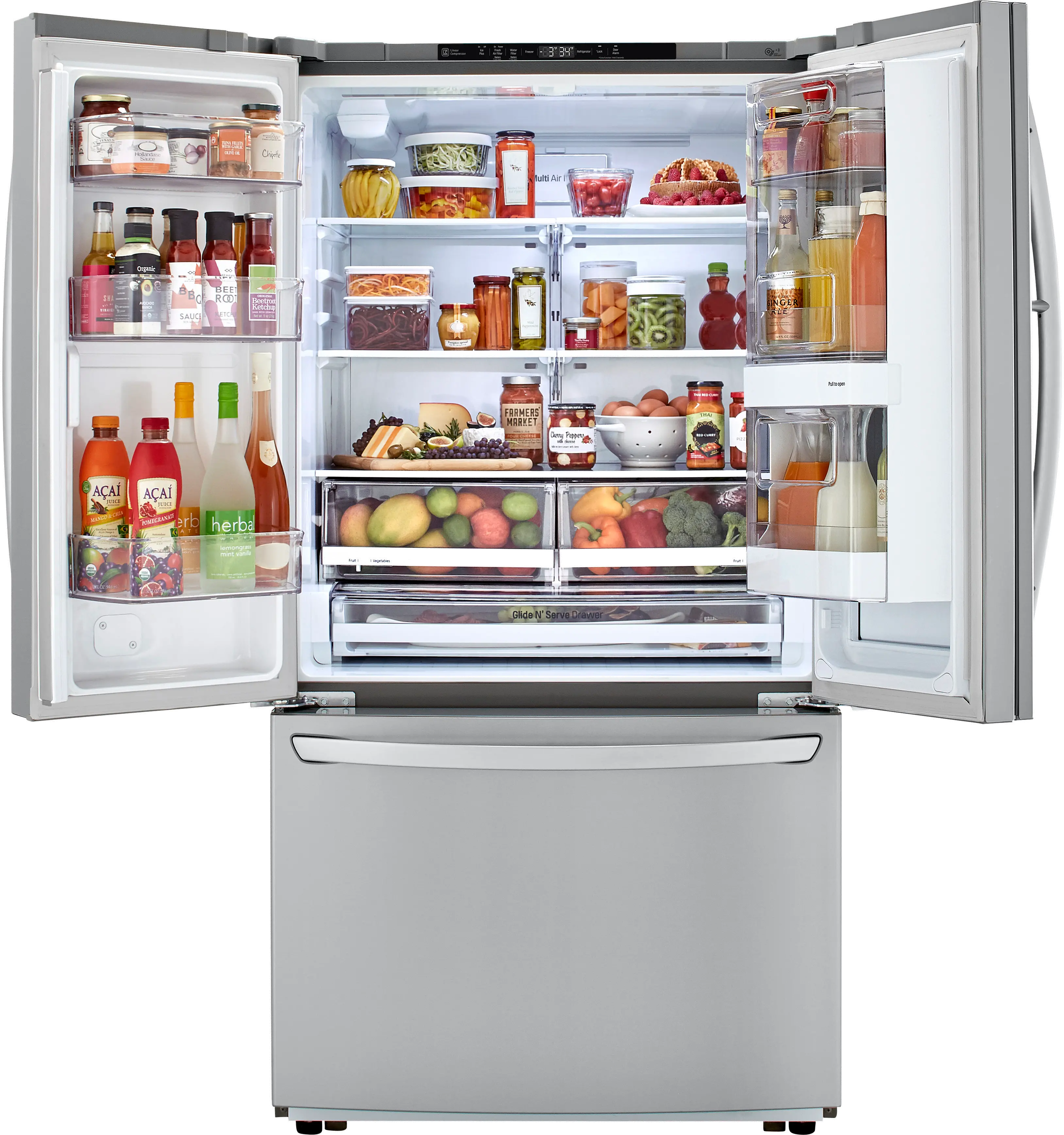 LFCS27596S LG 27 cu ft French Door Refrigerator - Stainless Steel-4