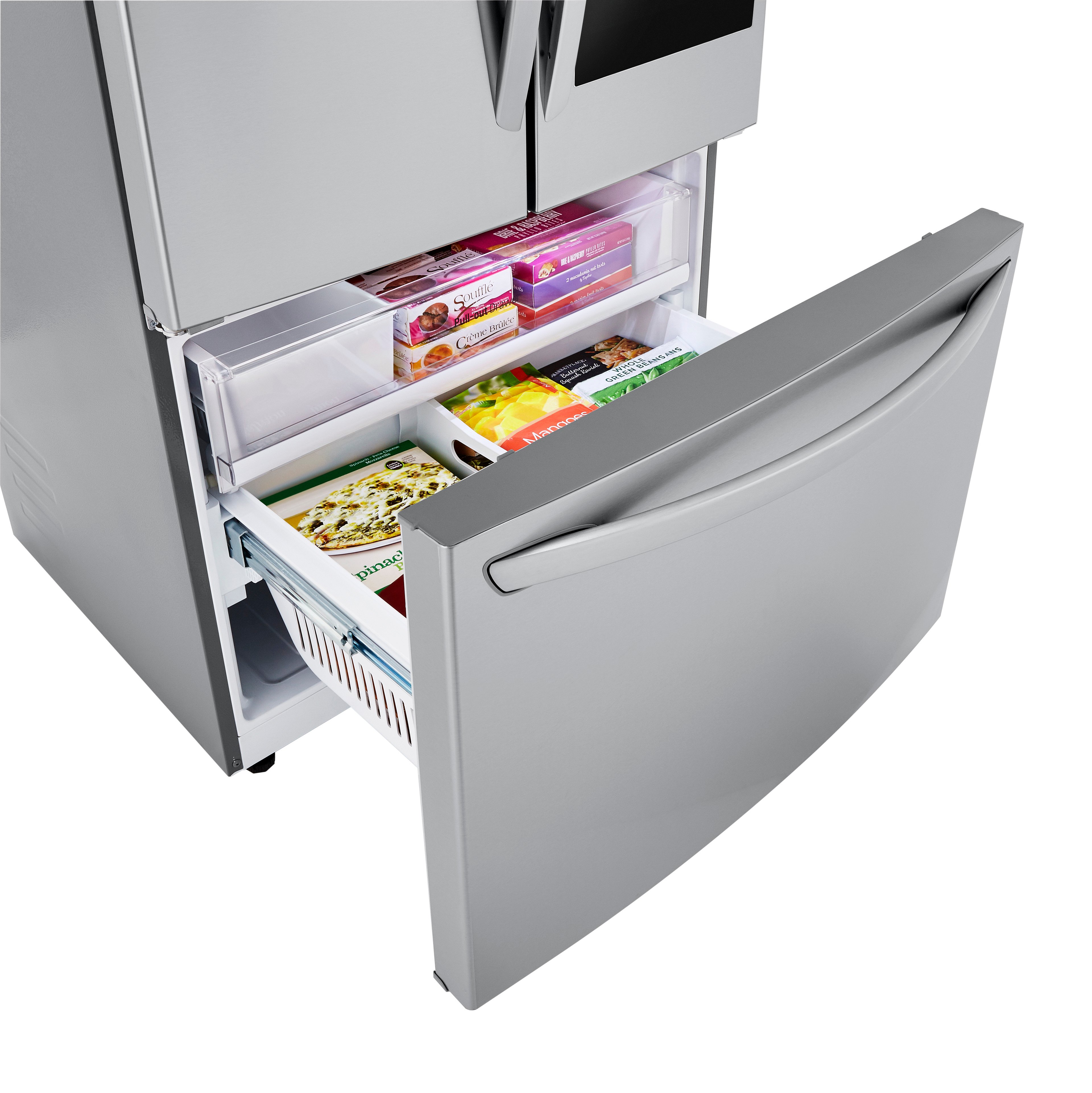 LFCS27596S LG 27 cu ft French Door Refrigerator with Door-in-Door Access - 36 W Fingerprint Resistant Stainless Steel-7