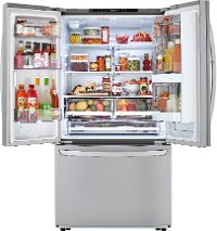 LFCS27596S LG French Door Smart Refrigerator with Door-in-Door Access - 27 cu. ft., 36 inch Stainless Steel-4