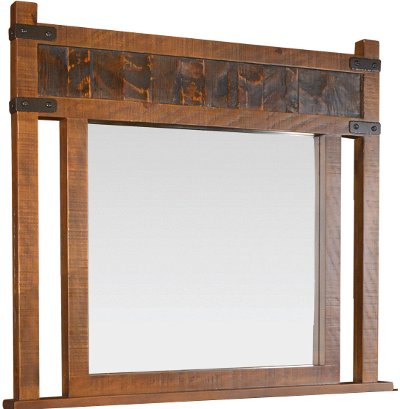 Rustic Pine Mirror - Big Timber