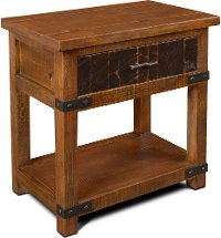 Rustic Pine Nightstand - Big Timber