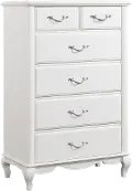 Kelly White Chest of Drawers