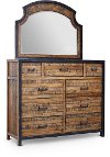 Rustic Light Brown Dresser - Urban Frontier