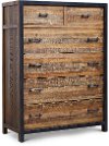 Rustic Light Brown Chest of Drawers - Urban Frontier