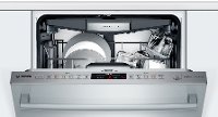 SHXM78Z55N Bosch 800 Series Dishwasher with CrystalDry and Bar Handle - Stainless Steel-3