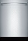 SHXM88Z75N Bosch 800 Series Premium Dishwasher with CrystalDry and Bar Handle - Stainless Steel