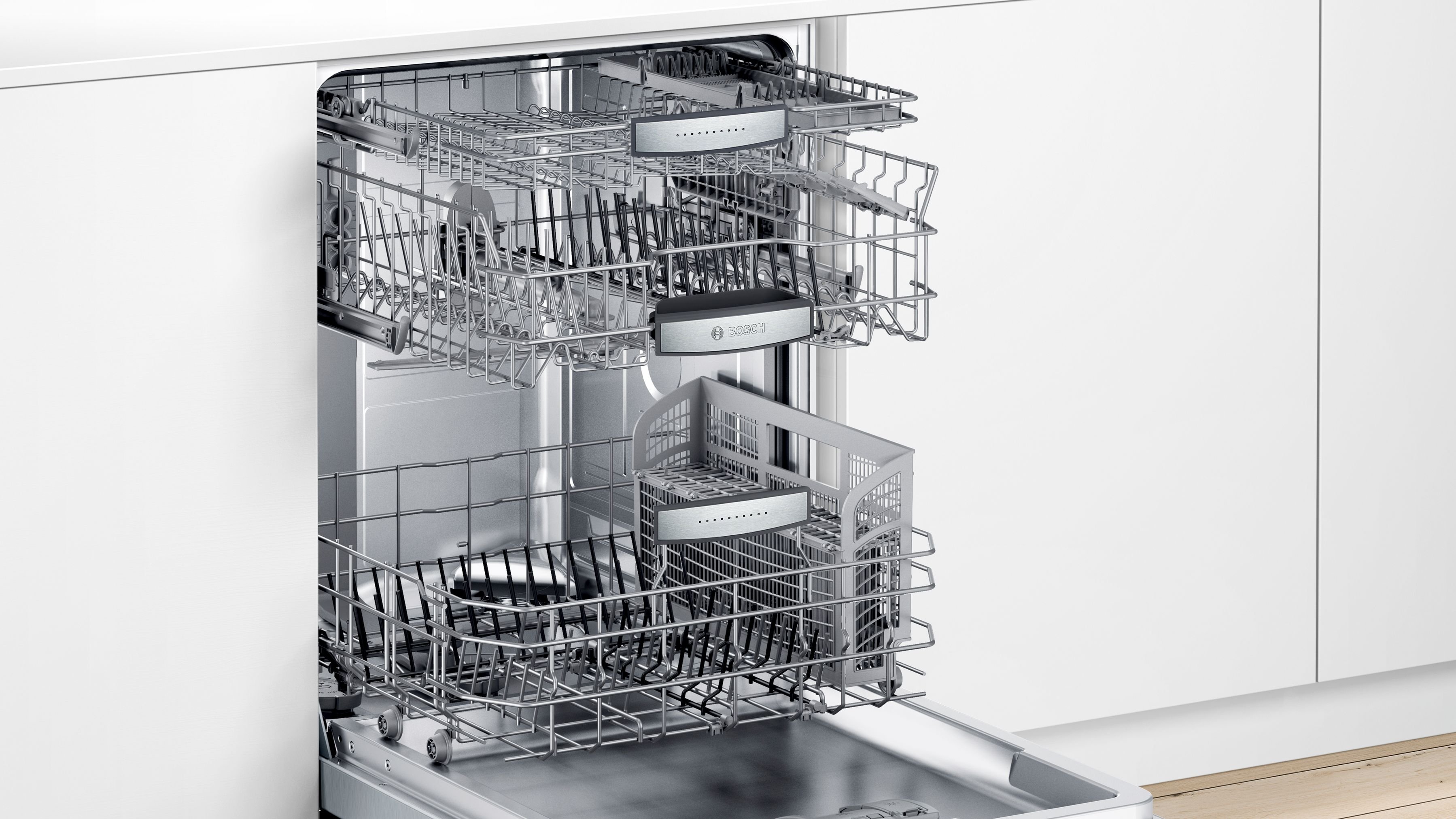 SHXM88Z75N Bosch 800 Series Premium Dishwasher with CrystalDry and Bar Handle - Stainless Steel-3