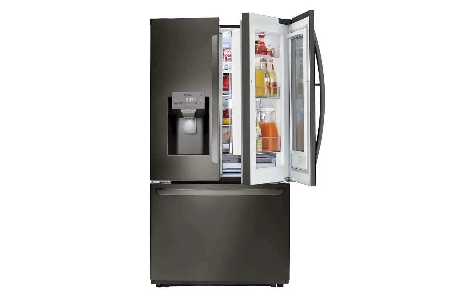 LFXS26596D LG 26 cu ft French Door-in-Door Refrigerator - Black Stainless Steel-2