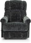 10-512/B169086 Casual Contemporary Steel Gray Rocker Recliner - Pinnacle