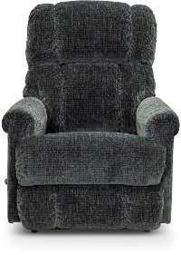 10-512/B169086 Casual Contemporary Steel Gray Rocker Recliner - Pinnacle
