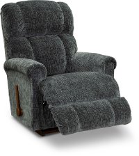 10-512/B169086 Casual Contemporary Steel Gray Rocker Recliner - Pinnacle-2