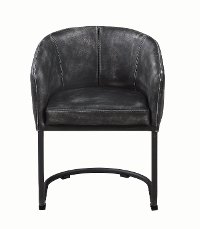Brown Upholstered Dining Room Chair - Aviano-2