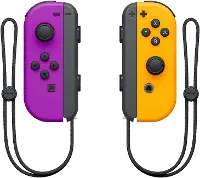 SWI HACAJAQAA Nintendo Switch Joy-Con Controller - Purple/Orange