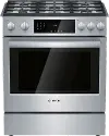 HGI8056UC Bosch 800 Series 4.8 cu ft Gas Range - Stainless Steel