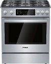 HDI8056U Bosch 30 Inch Dual Fuel Slide In Range - Stainless Steel
