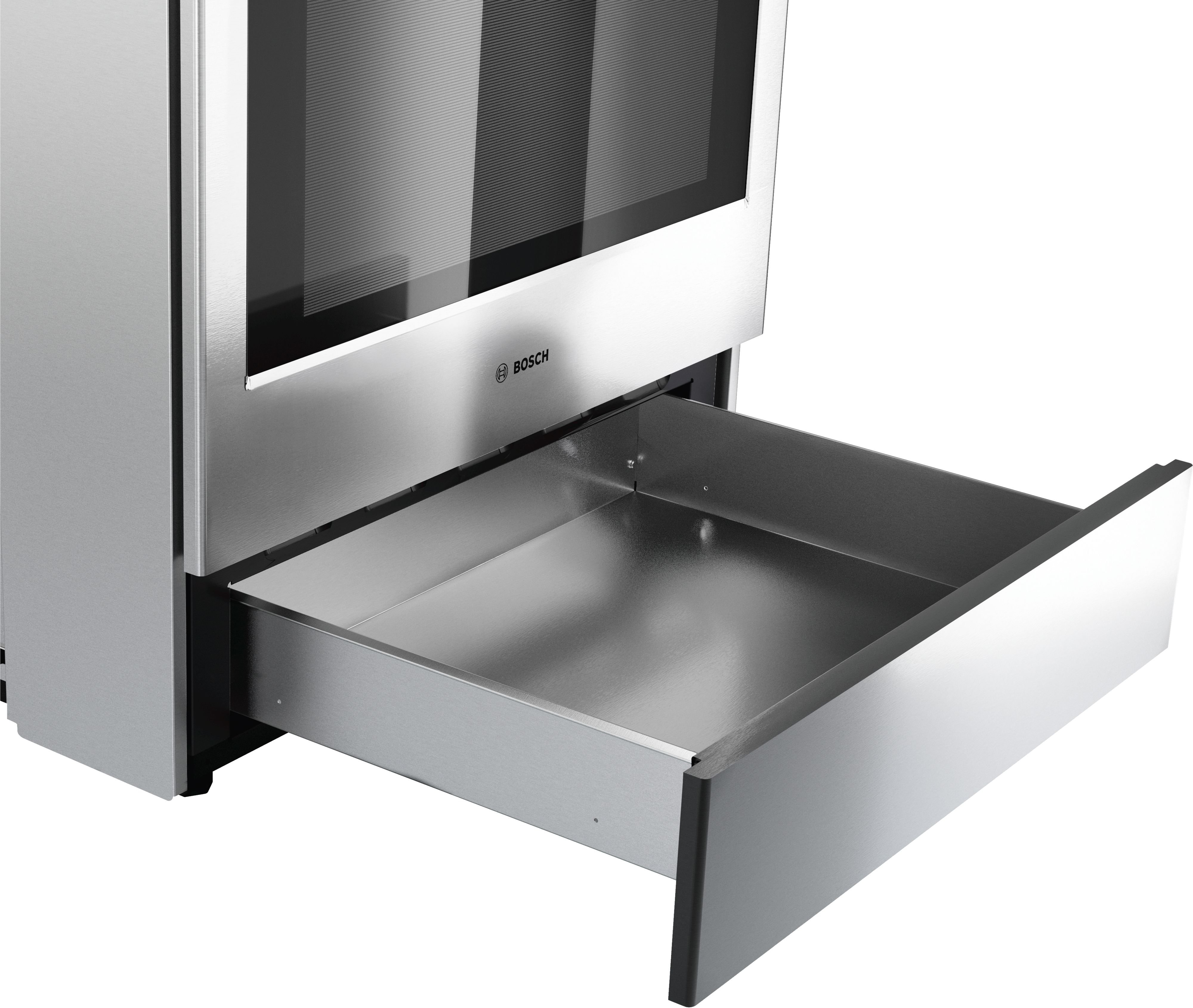 HDI8056U Bosch 30 Inch Dual Fuel Slide In Range - Stainless Steel-2