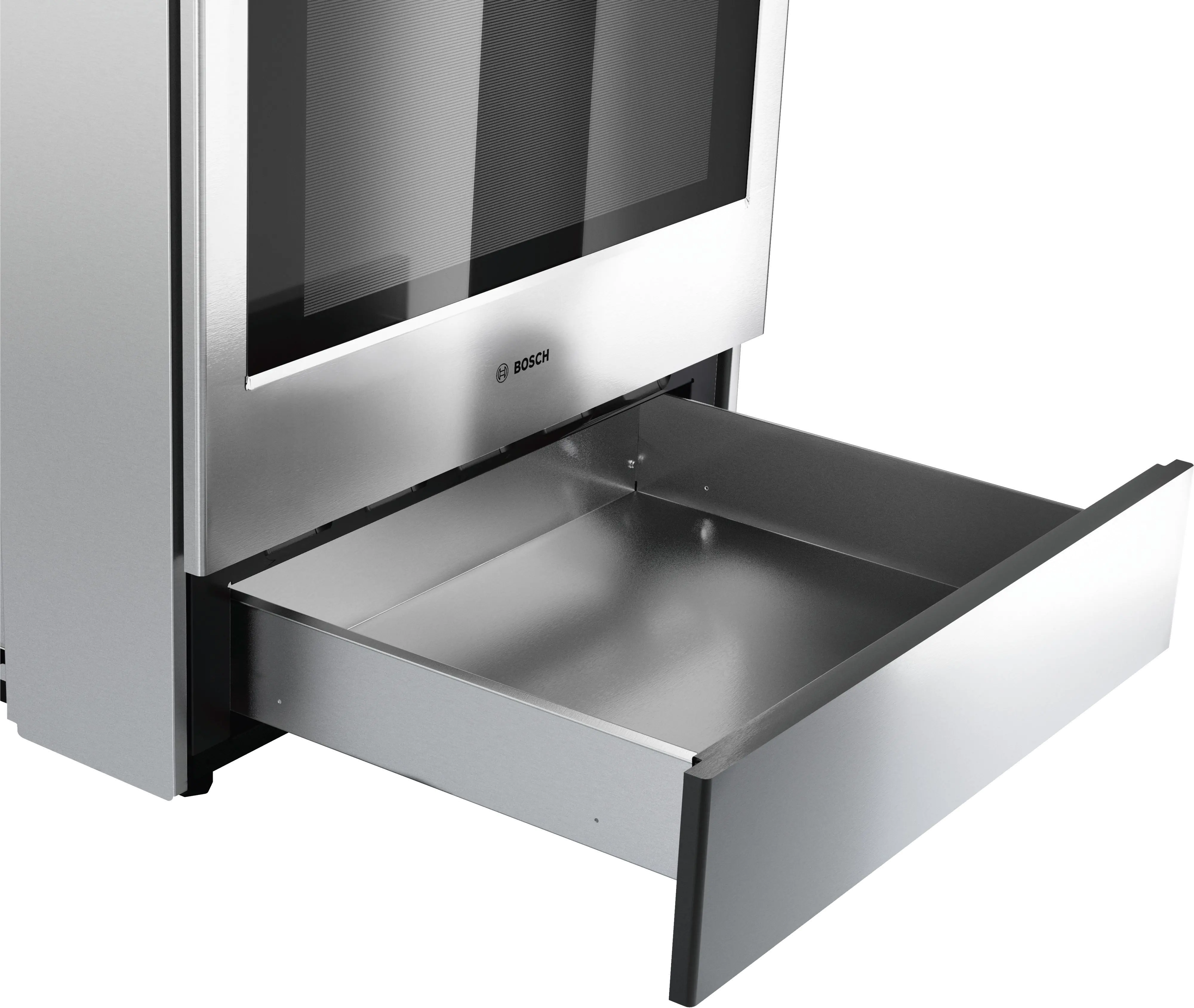 HDI8056U Bosch 30 Inch Dual Fuel Slide In Range - Stainless Steel-2