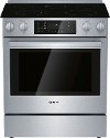 HEI8056U Bosch 4.6 cu. ft. Electric Convection Slide In Range - 30 Inch Stainless Steel