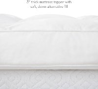 IS30TXDAFB Malouf 3 Inch Twin-XL Down Alternative Mattress Topper-6