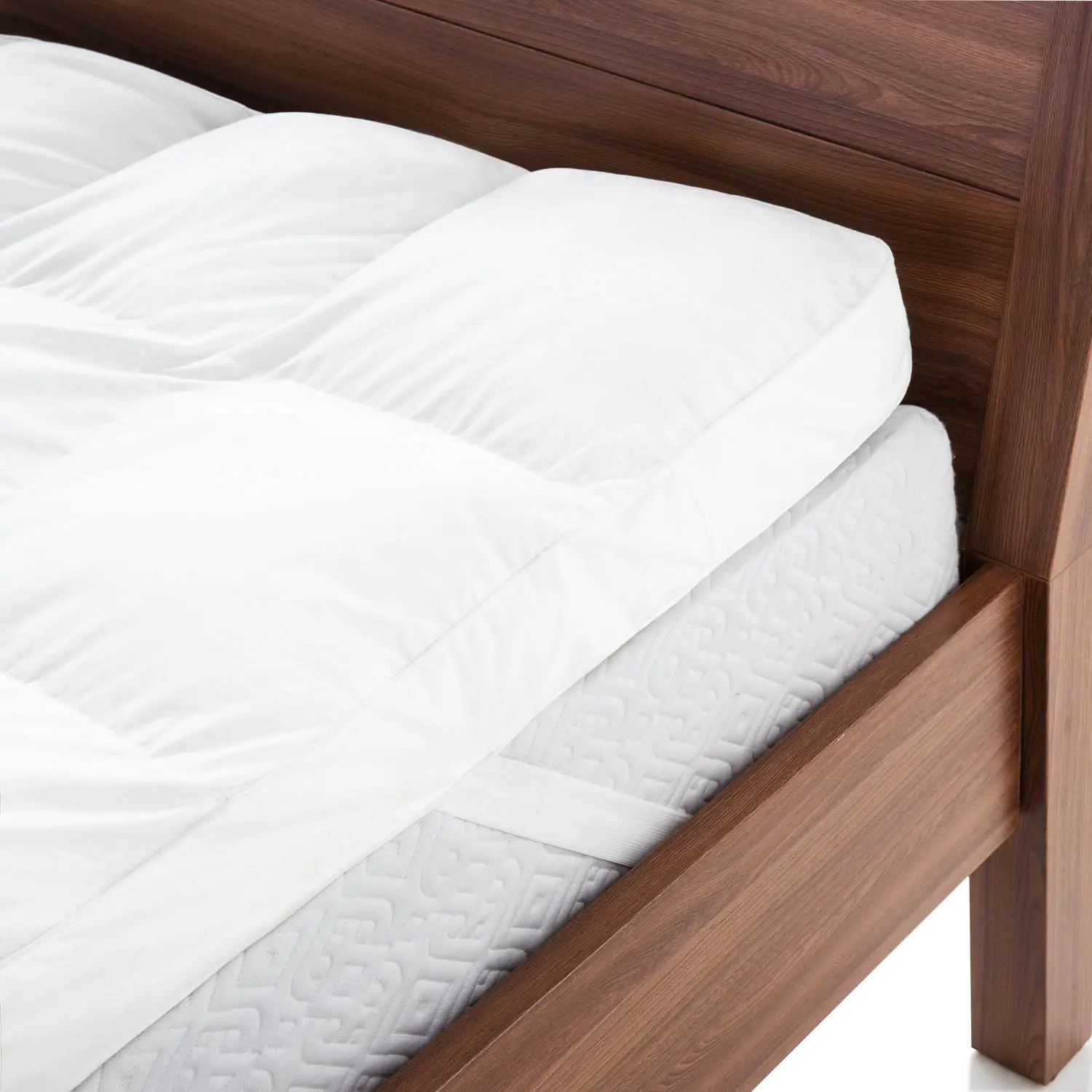 IS30KKDAFB Malouf 3 Inch King Size Down Alternative Mattress Topper-3