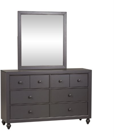 Country Gray Dresser - Cottage View
