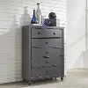 Cottage View Gray Chest of Drawers