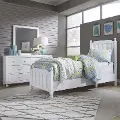 Cottage View White 4 Piece Twin Bedroom Set