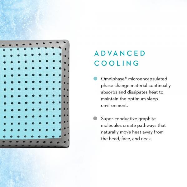 ZZQQMPCCLT Malouf CarbonCool® + OmniPhase® LT Pillow - Queen-3