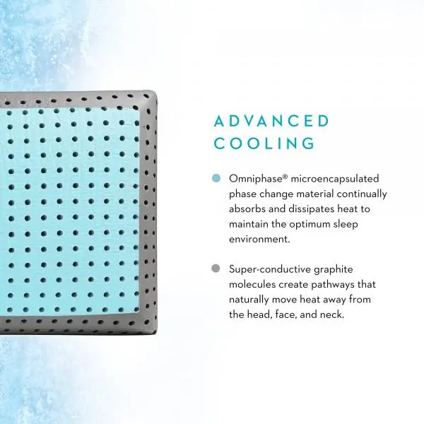 ZZQQMPCCLT Malouf CarbonCool® + OmniPhase® LT Queen Pillow-3