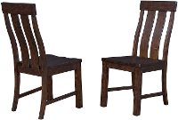 HDNMB235K Rustic Brown Dining Room Chair - Henderson