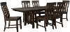 Clearance Rustic Brown 5 Piece Dining Set - Henderson