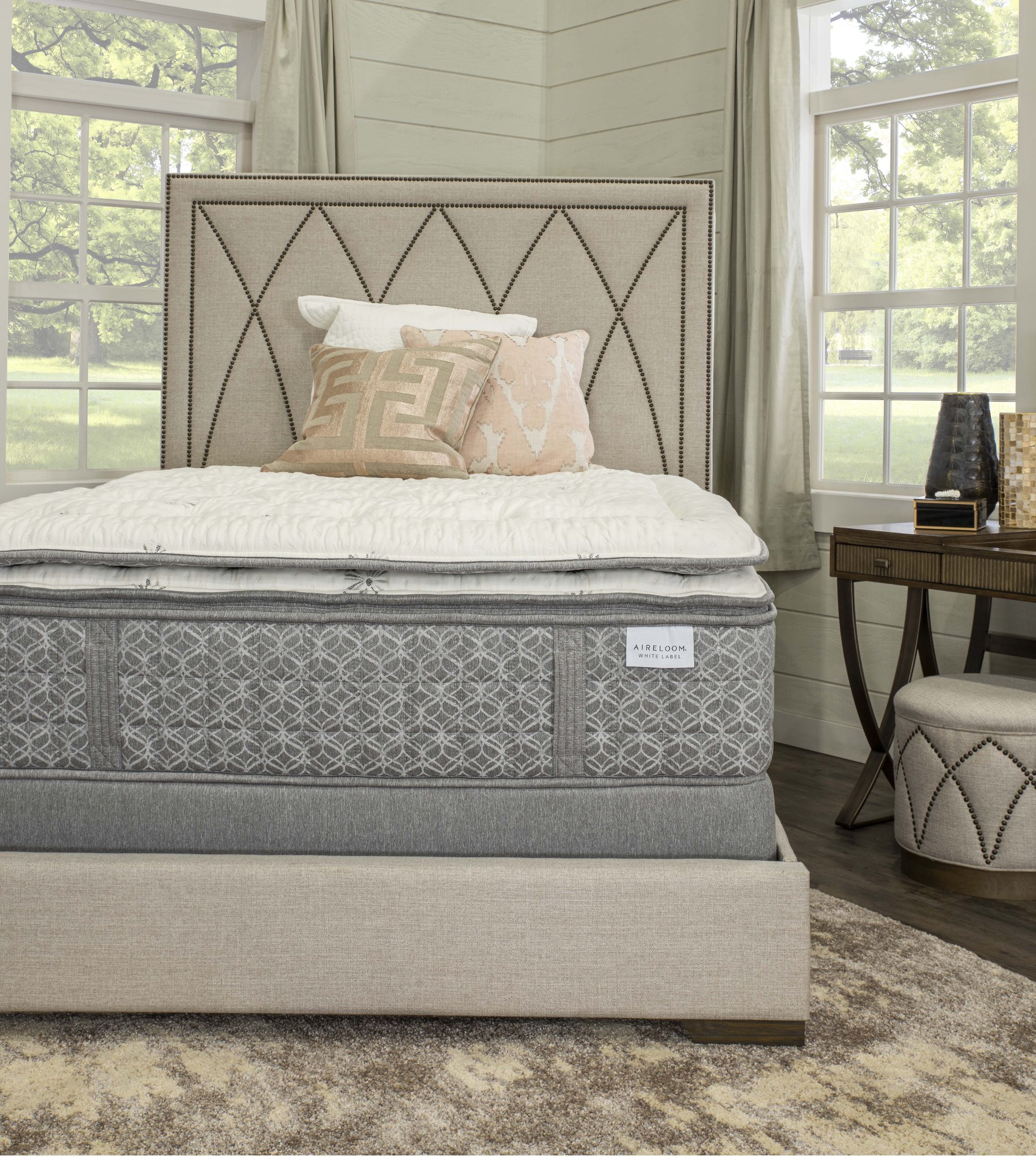F-BLOOME-PL-TOPPER Aireloom Luxury Plush Full Size Mattress with Luxury Topper - White Label Bloome-1